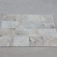 Latte Silver Travertine